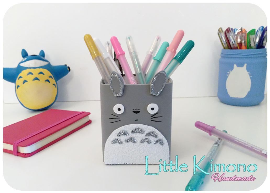 DIY Portalápices Totoro con Goma Eva