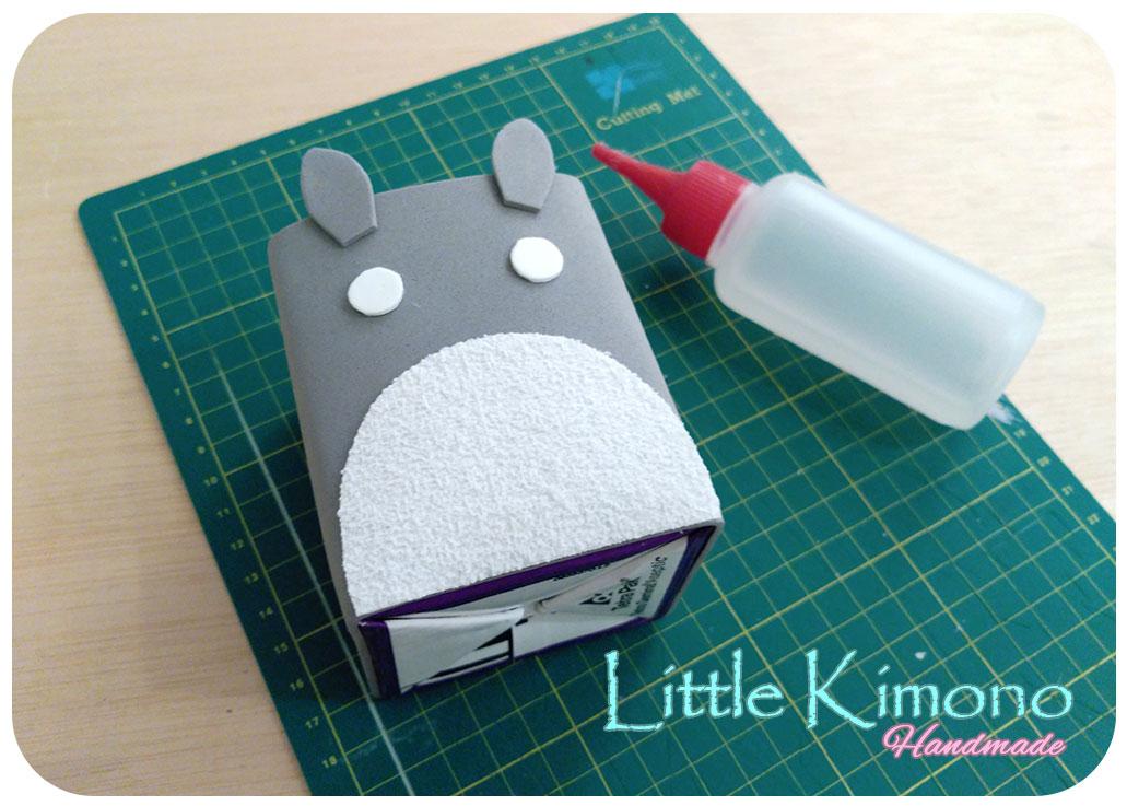 DIY Portalápices Totoro con Goma Eva