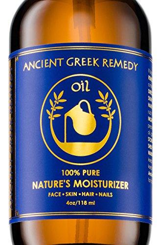 100% Organic Blend of Olive, Lavender, Almond and Grapeseed oils with Vitamin E. Daily Moisturizer for Skin, Hair, Face, Cuticle, Nail, Scalp, Foot. Pure, Cold Pressed, Full Body oil for Men and Women