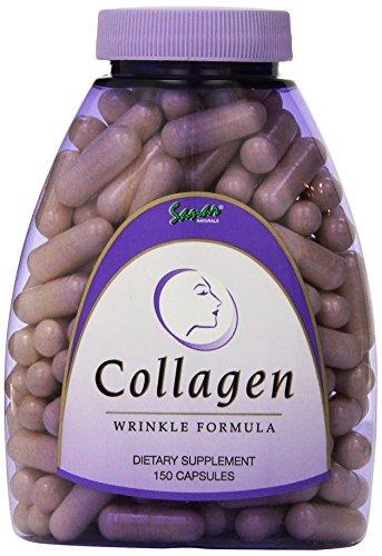 Sanar Naturals Premium Collagen Type 1 Hydrolysate Anti-Wrinkle Formula 150 Caps / Colágeno Hidrolizado Anti Arrugas, Peptides, Bioavailable, Fortifying Tissues for Healthy Skin, Hair, and Nails