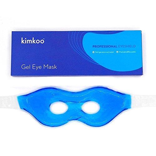 Kimkoo Gel Eye Mask Cold Pack &Cool Compress for Puffy Eyes and Dry Eye ,Cooling Eye Ice Mask Gel