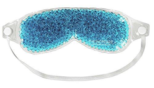 TheraPearl Eye-ssential Mask, Reusable Eye Mask with Flexible Gel Beads for Hot Cold Therapy, Best Spa Eye Wrap for Puffy Eyes, Non Toxic Compress for Swollen Eyes, Relaxation, Hot Cold Pack