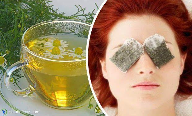 te de manzanilla para bolsas en los ojos y ojeras-min