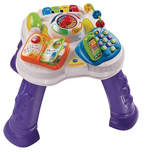 Vtech Baby - Mesita parlanchina 2 en 1, color azul (148022)