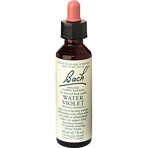 Bach Original Flower Essences, Water Violet, 20 ml