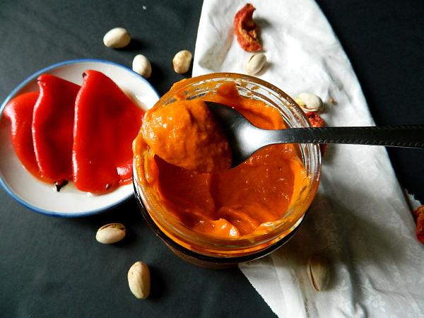 Salsa de pimientos