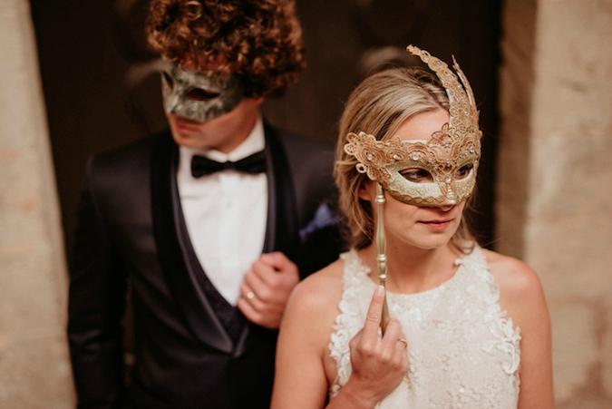 the mask elopement carnaval