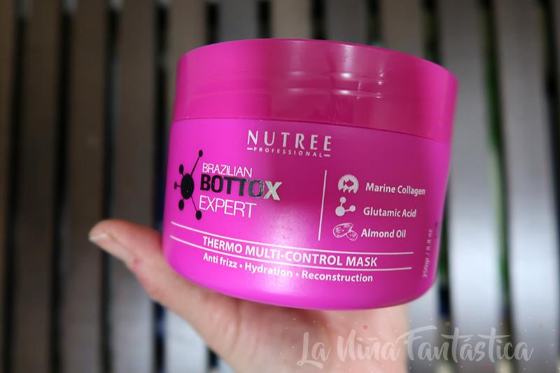 botox capilar de nutree en su formato de 250 gramos