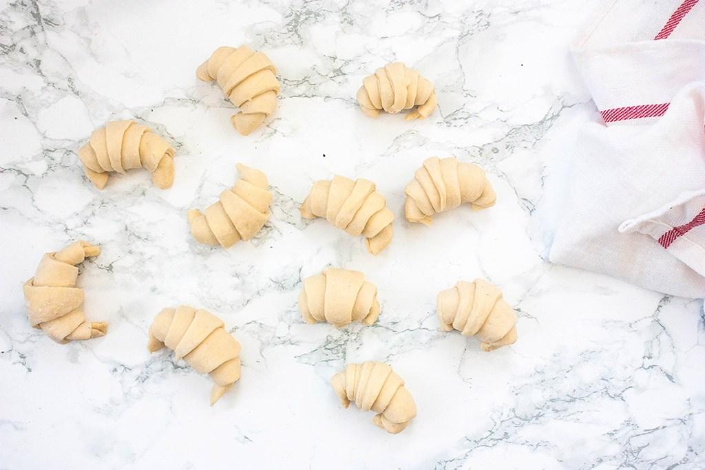 Receta hojaldre para croissants