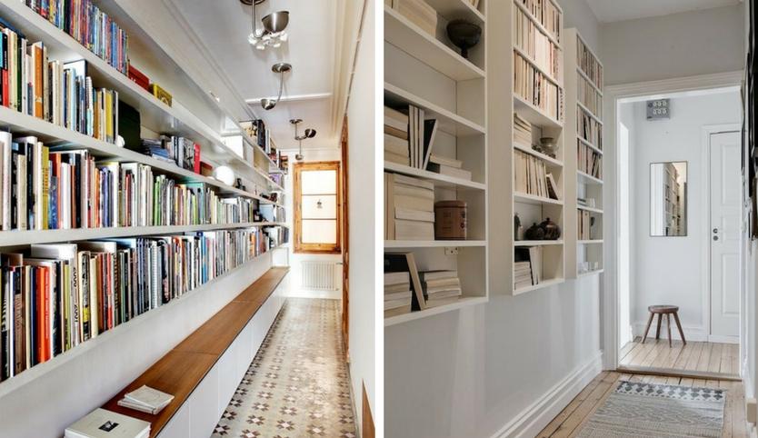 Cómo_decorar_un_pasillo_largo_y_estrecho_librería-06