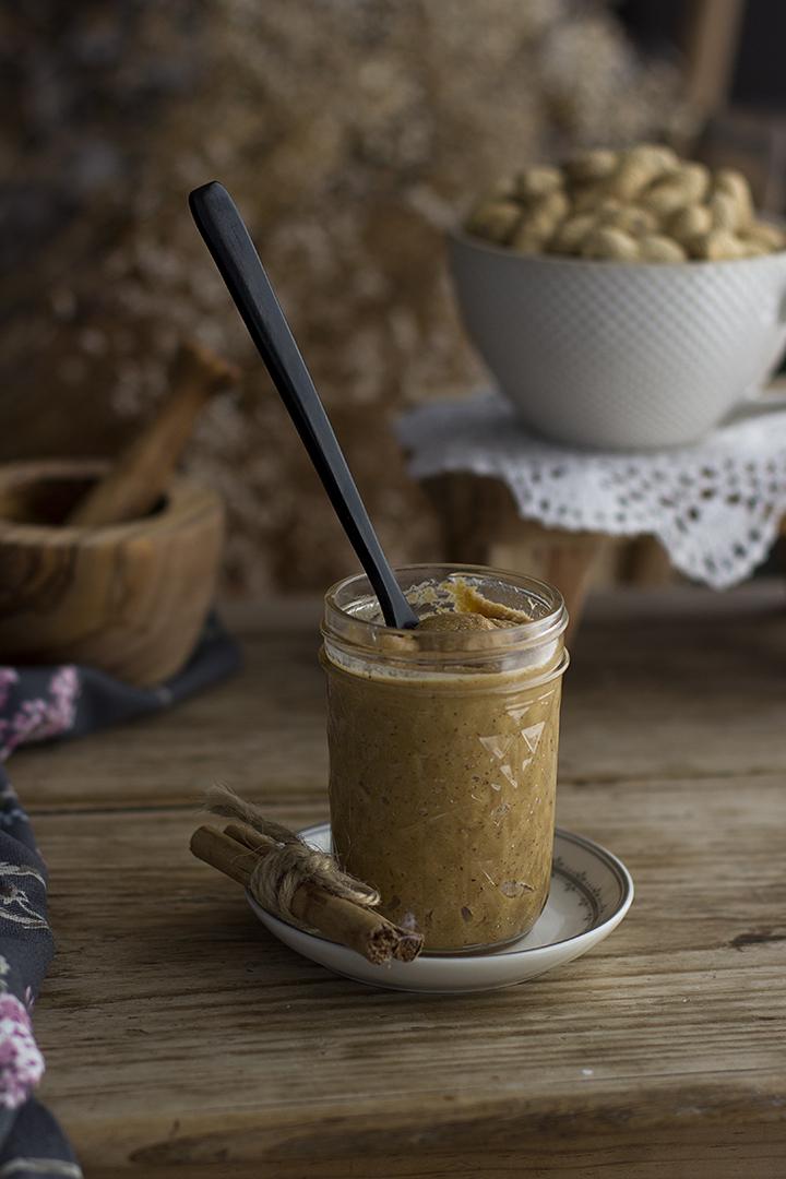 crema de mantequilla de cacahuete