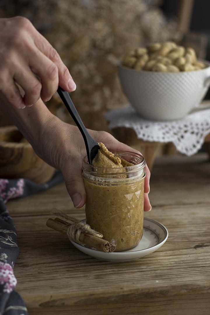 crema de mantequilla de cacahuete