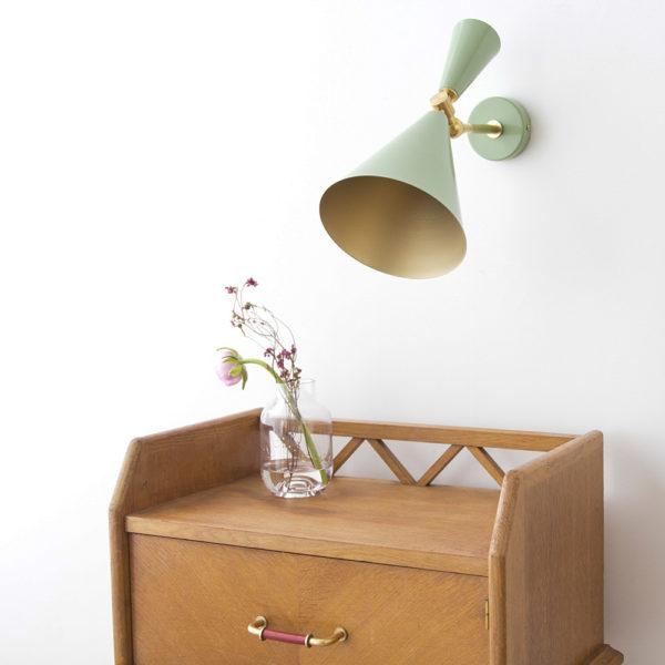 Iluminar un dormitorio de estilo nórdico apliques de pared