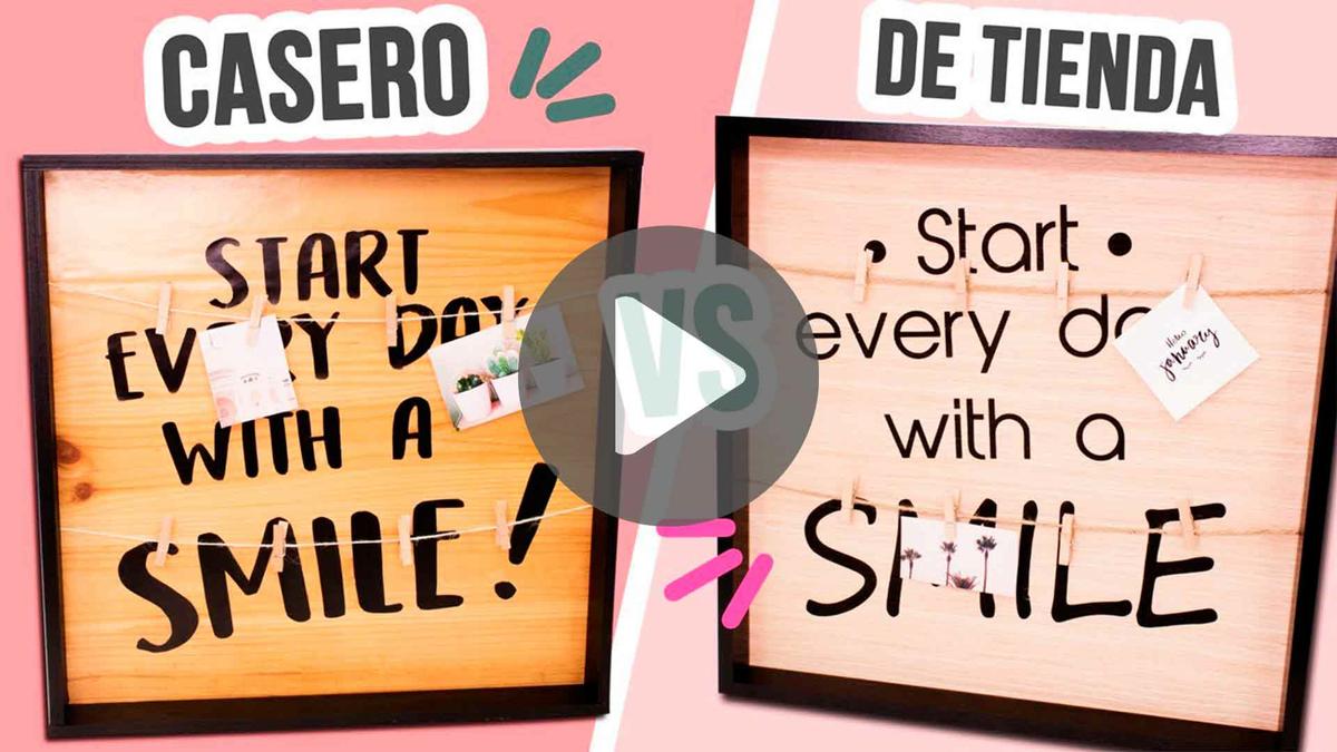 Crea tu cuadro decorativo con cartón y papel | Fácil y rápido