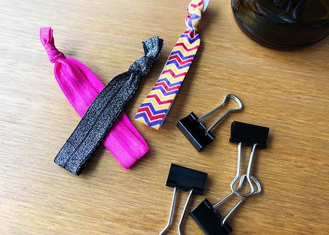 Clip sujeta bolis para tu cuaderno o bullet journal súper fácil de hacer