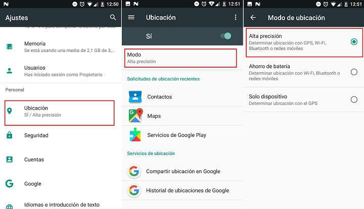 como recalibrar borrar datos de cache y solucionar errores de GPS y ubicación en teléfonos y tabletas Android reajustando el sensor y aumentando la precisión de la señal de localización