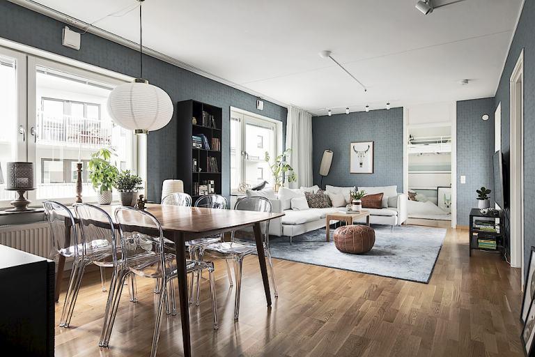 pintar pared muebles oscuros | facilisimo.com