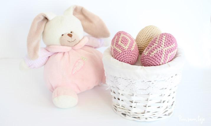 Patrón huevos de Pascua