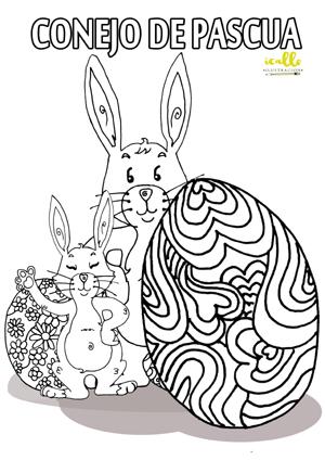 Descarga Dibujos para colorear especial Pascua
