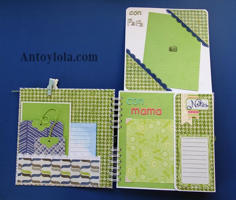 album de bebe para Marco encuadernado en espiral3