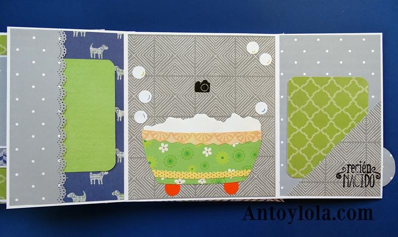 album de bebe para Marco encuadernado en espiral6