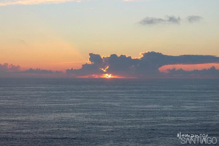 Puesta de sol en Finisterre