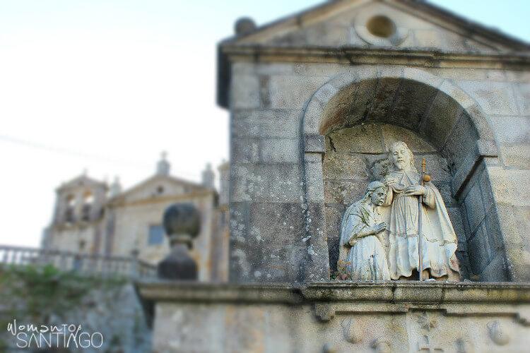 iglesia con la imagen del apostol