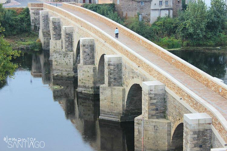 Puente romano de Lugo en el Camino Primitivo