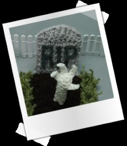 Patrones y tutoriales gratuitos: Amigurumis Halloween - tumba