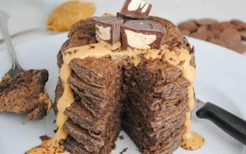 comidas ricas en proteinas para aumentar masa muscular_panqueques de mantequilla de mani