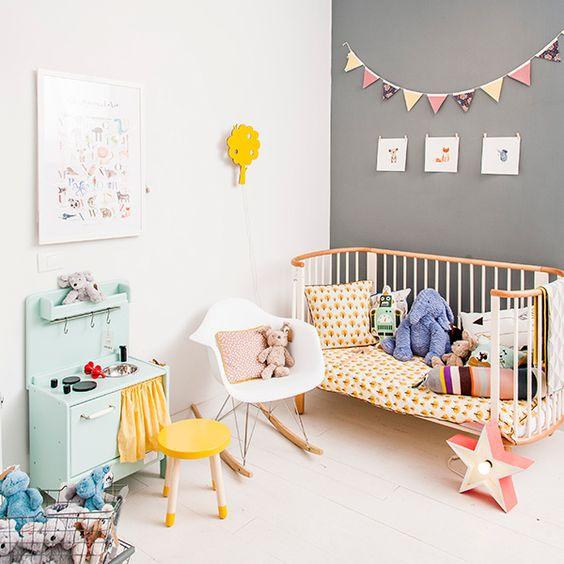 decorar la habitación de un bebé