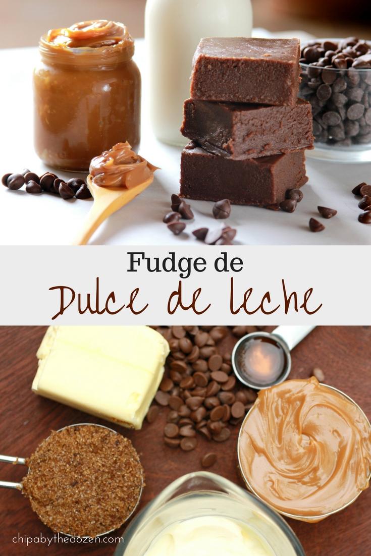 Fudge de dulce de leche