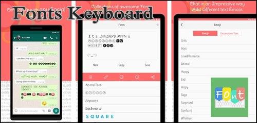 Fonts Keyboard. Letras para Instagram
