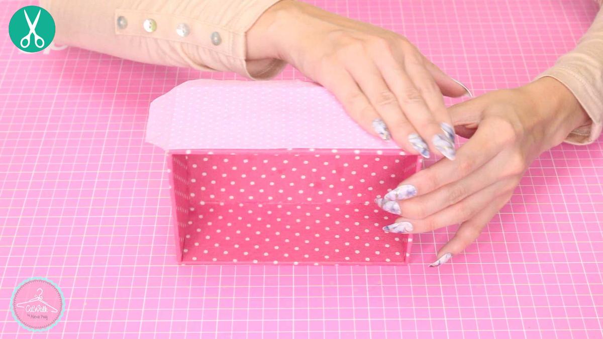 Forrado de los cajones unicornio con tela de algodón