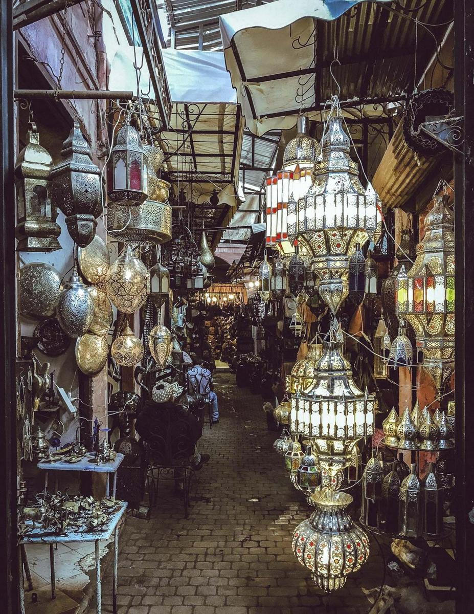 Un paseo por el zoco de Marrakech (Marruecos)
