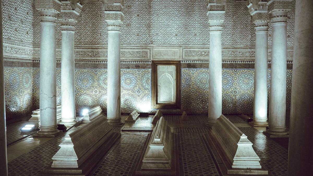 Las Tumbas Saadíes de Marrakech (Marruecos)