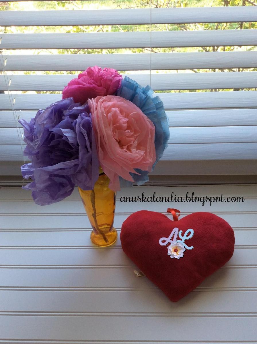 Cómo hacer Flores de Papel de Seda resultado