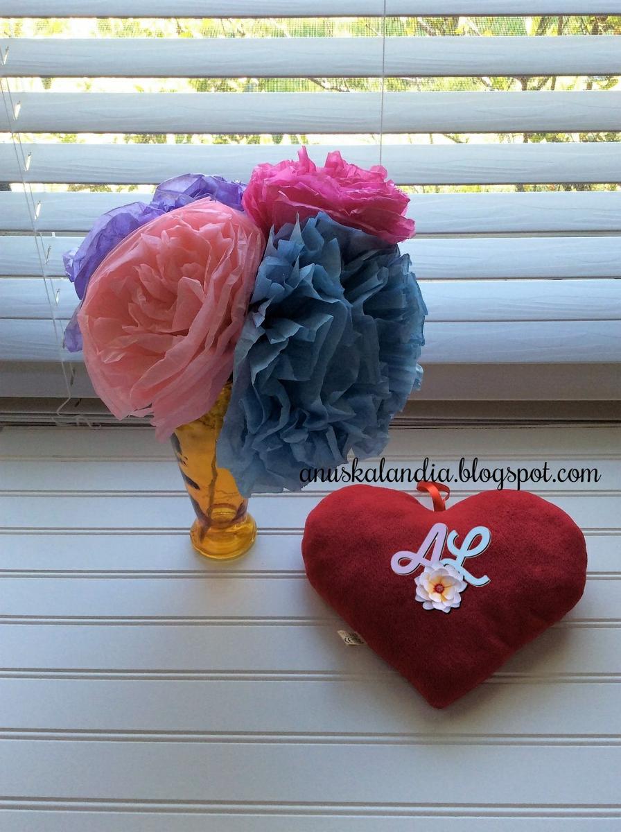 Cómo hacer Flores de Papel de Seda resultado