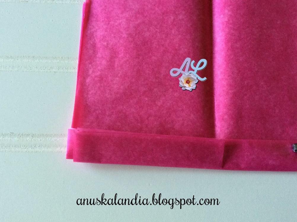 Cómo hacer Flores de Papel de Seda paso 4