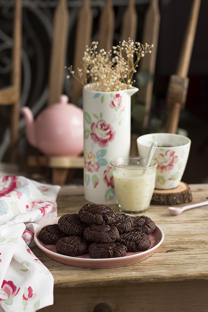 Cookies 3 Chocolates receta saludable 