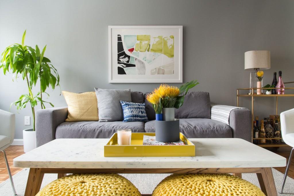 Gen Z Yellow en decoración