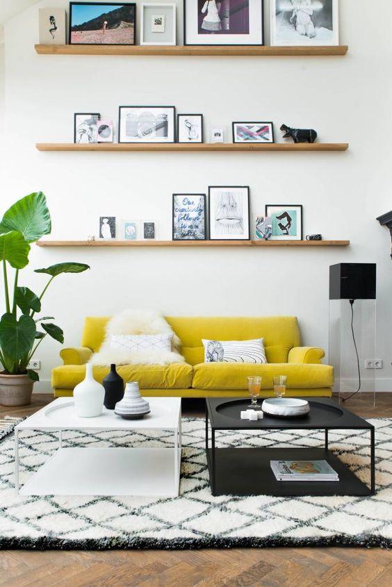 tendencia gen z yellow decoración