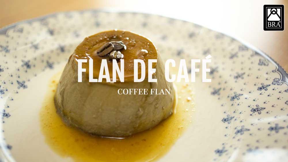 flan de café