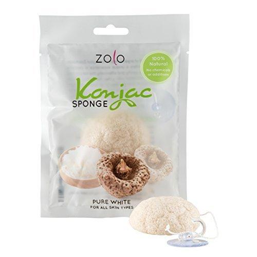 Limpiador facial natural de Konjac – Esponja de baño para el cuidado facial y el lavado del cuerpo