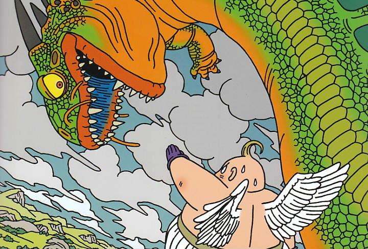 Toccio The Angel libro de ilustraciones infantil para niños del creador de Dragon Ball