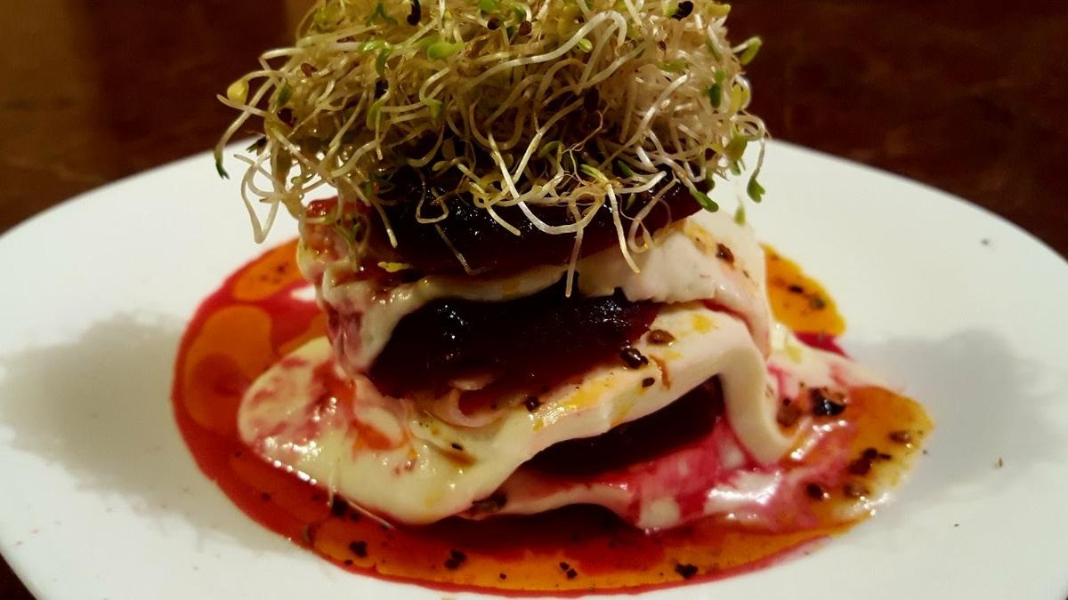 Resultado de imagen para imagenes Torre de betabel con espinaca