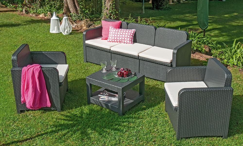 Conjunto jardín HERMES Conforama