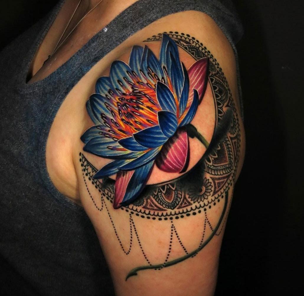 Tatuajes, Tatuadores y amantes de los tatuajes Tatuajes de lunas y flores Símbolos
