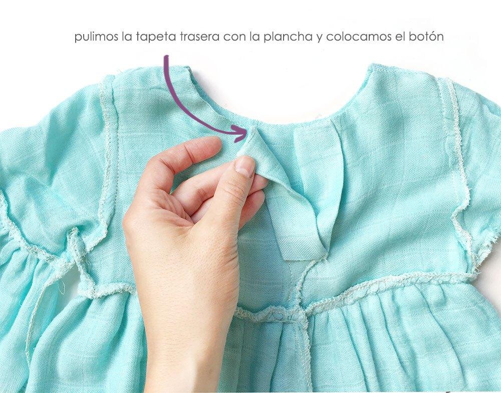 Como hacer un vestido de muselina de bebé DIY - Tutorial y patrón Gratis
