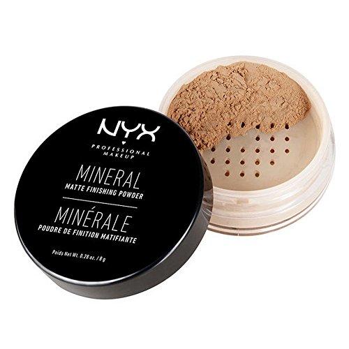NYX Cosmetics Mineral Finishing Powder, Medium/Dark, 0.28 Ounce